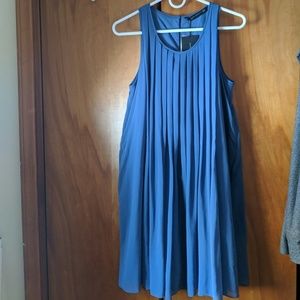 Flapper style blue sleeveles Zara dress never worn